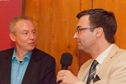 Dr. Alexander Kissler und Michael Ragg auf der Domspatz-Soire am 8. Juni 2012 im Hotel Bayerischer Hof