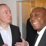 Prälat Obiora Ike und Michael Ragg