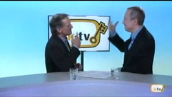 Wolfgang Overath und Michael Ragg im Fernsehinterview, 2012