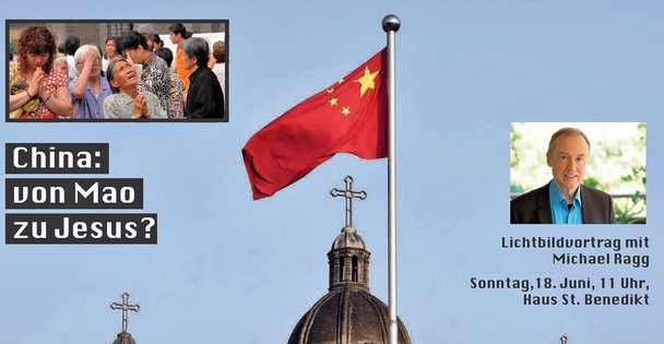 Plakat China-Vortrag St. Pelagiberg