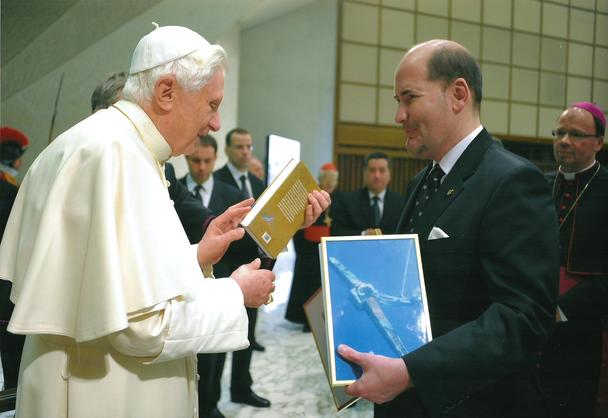 Bestsellerautor Michael Hesemann bei Papst Benedikt XVI.