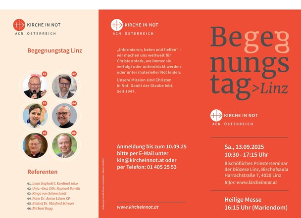 Foto Flyer-Cover Begegnungstag Linz