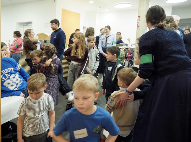 Junge Familien mit Kindern pr�gten den gro�en Familientag des Familienbundes der Katholiken im Bistum Augsburg (Foto: Susanne Baur)